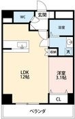 アネックス若松の間取図