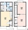 プラッサムコート堂前Aの間取図