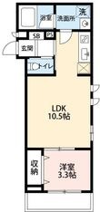レガーロの間取図