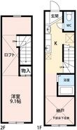 ＣＡＲＯ　ＧＥＮＴＥの間取図