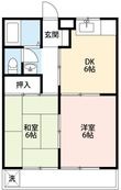 栄サンハイツの間取図