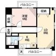 コメルスⅢの間取図