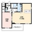 バーガンディの間取図