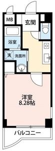 岡崎市矢作町字馬乗の間取図