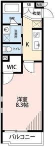 リシェス岡崎駅前の間取図