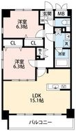 メゾンラディウスの間取図