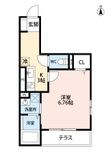 Living岡崎駅前の間取図