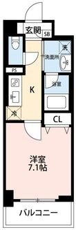セレーノ岡崎の間取図