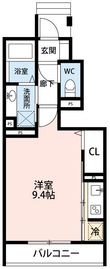 Shalom芦池の間取図
