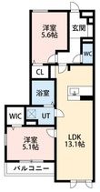 グリーヴィラ柱曙の間取図