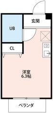 コンフォール野添の間取図