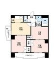 イーストガーデンポプラ館の間取図