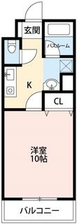 岡崎市舳越町字神道の間取図