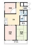 ガーデンハイツAの間取図