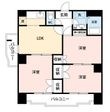 イーストガーデンポプラ館の間取図