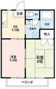 メゾン坂左右の間取図