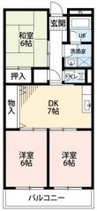 Limpia江口の間取図