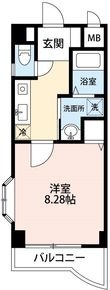岡崎市矢作町字馬乗の間取図