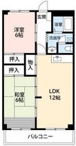 グランシャリオ幸田の間取図