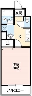 岡崎市舳越町字神道の間取図