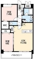 メゾンラディウスの間取図
