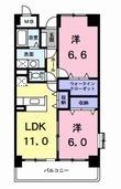 アネックスマンションの間取図