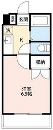 陣場ハイツの間取図