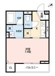 ボヌールＢの間取図