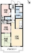 岡崎市江口1丁目の間取図