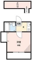 パレス六名の間取図