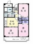 ボーヒルズ Kの間取図