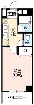 メゾンドサフィールの間取図