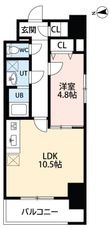 S-RESIDENCE岡崎公園aureateの間取図