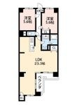 コメルスⅤの間取図