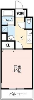 岡崎市舳越町字神道の間取図