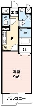 グランデュールの間取図