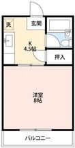 エミナース河原の間取図