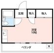 ツルタハイツBの間取図
