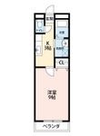 アンプルールリーブル　Ｋ・Ｙヒルズの間取図