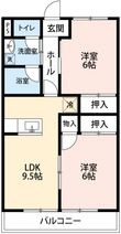 シャインハイム池端の間取図