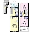 ミュゼの間取図