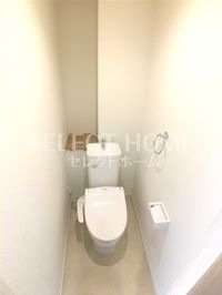 トイレもきれいです