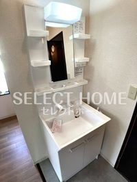 独立洗面化粧台付き