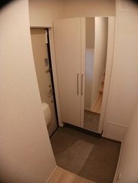 ゆったりとした玄関です
