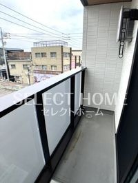 広々としたバルコニーです