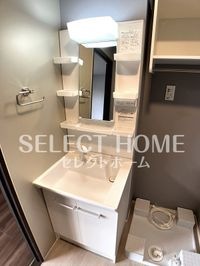 独立洗面化粧台付き