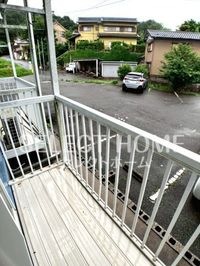 陽当たり良好なバルコニーです