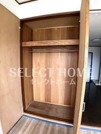 大きなスペースがあり、収納には困りません