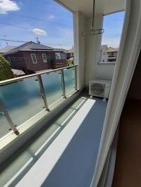 陽当たり良好なバルコニーです