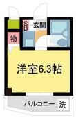 シャトー栄根Ⅱの間取図